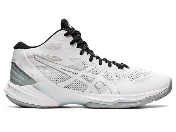 Asics Volleybalschoenen Heren, SKY ELITE Wit/Zilver - Asics Brussel | B3096148-HK